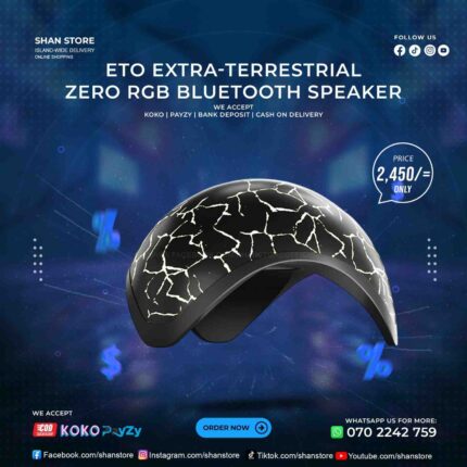 ETO Extra Zero RGB Bluetooth Speaker Shan Store