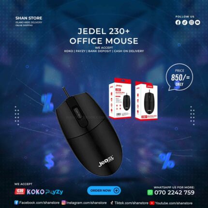 Jedel 230+ Computer Mouse Shan Store