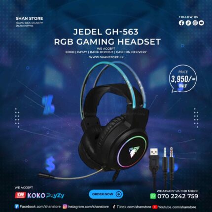 Jedel GH-563 RGB Gaming Headset