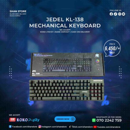 Jedel KL-138 Mechanical Keyboard
