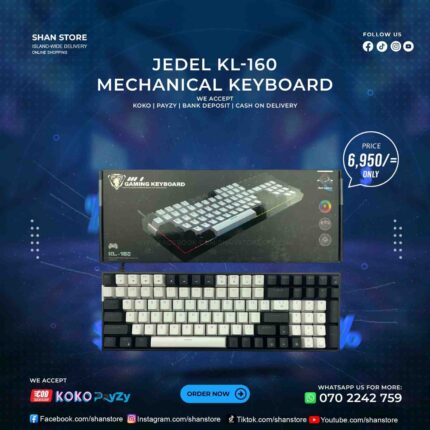 Jedel KL-160 Mechanical Keyboard Shan Store