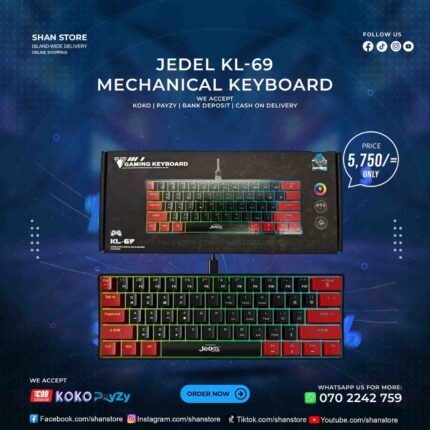 Jedel KL-69 Mechanical Keyboard Shan Store