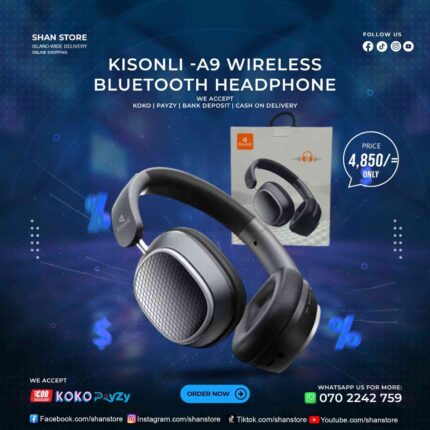 Kisonli A9 Wireless Bluetooth Headphone