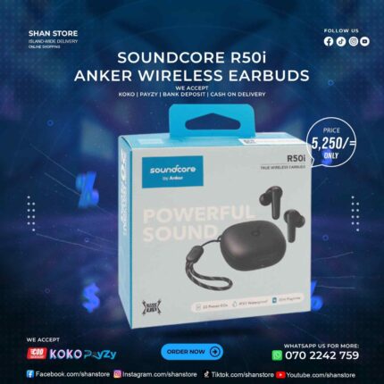Soundcore R50i Anker Wireless Earbuds Shan Store
