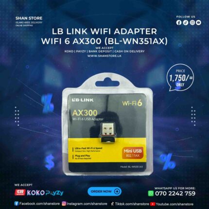 LB Link WiFi Adapter AX300 WiFi 6 (BL-WN351AX)