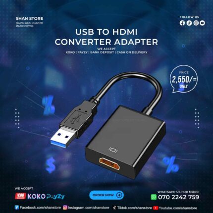 USB To HDMI Converter Adapter