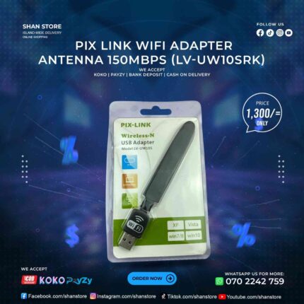 WiFi Adapter Antenna 150MBPS USB LV-UW10SRK