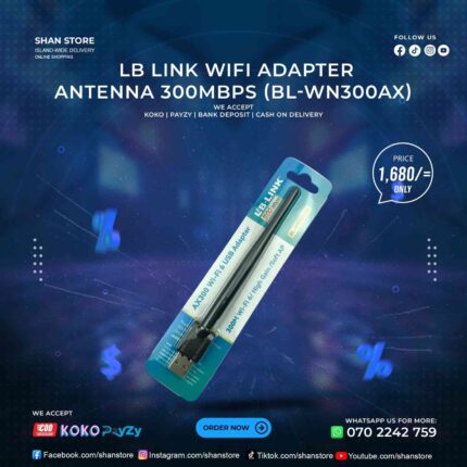 WiFi Adapter Antenna LB Link 300MBPS BL-WN300AX