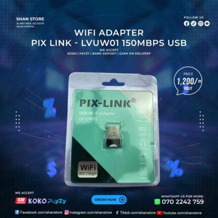 WiFi Adapter Pix Link-LVUW01 150MBPS USB
