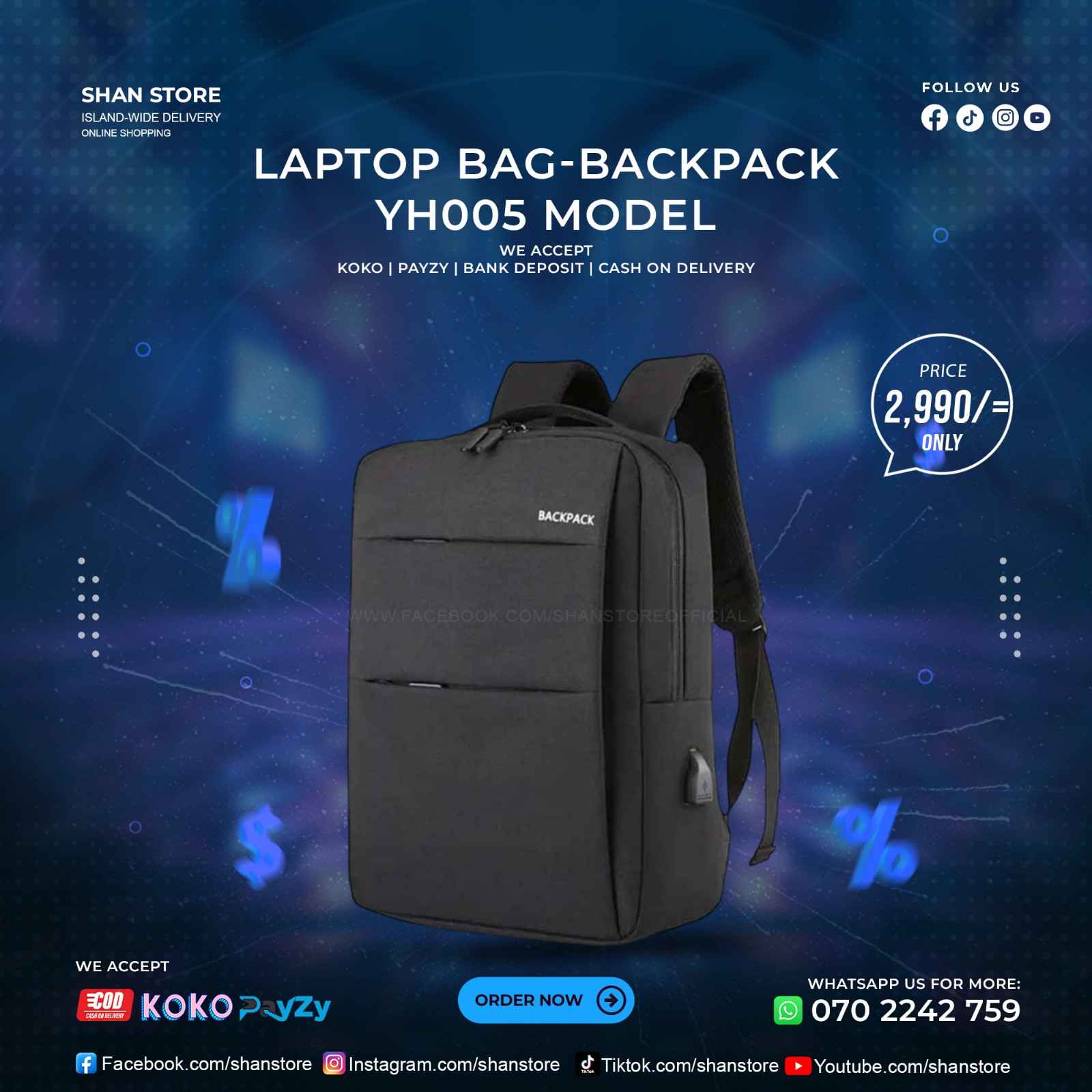 Laptop Bag Back Pack