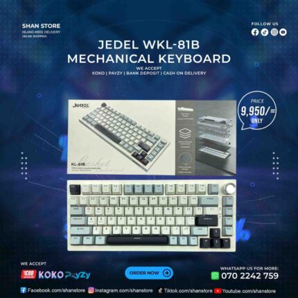 Jedel WKL-81B Mechanical Keyboard