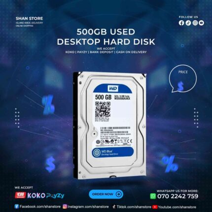 500GB Desktop Hard Disk Used PC Hard