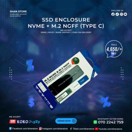 NVME + M.2(NGFF) Both Support Enclosure Type C