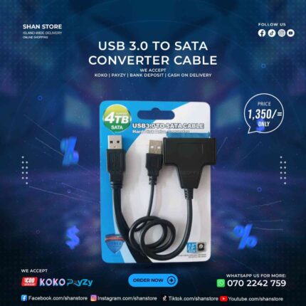 Sata To USB Converter Cable USB 3.0
