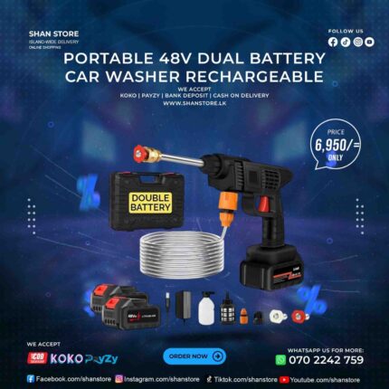48v Pressure Washer Portable Rechargeable Car Washer Portable Rechargeable Car Washer