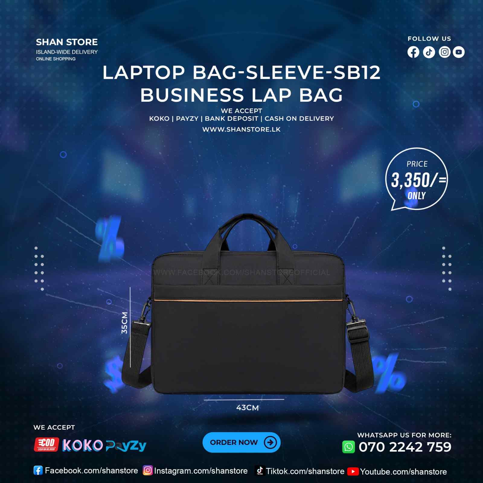 Laptop Bag Sleeve SB12 Model Laptop Office Business Bag Laptop Bag Sleeve SB12 Model Laptop Office Business Bag